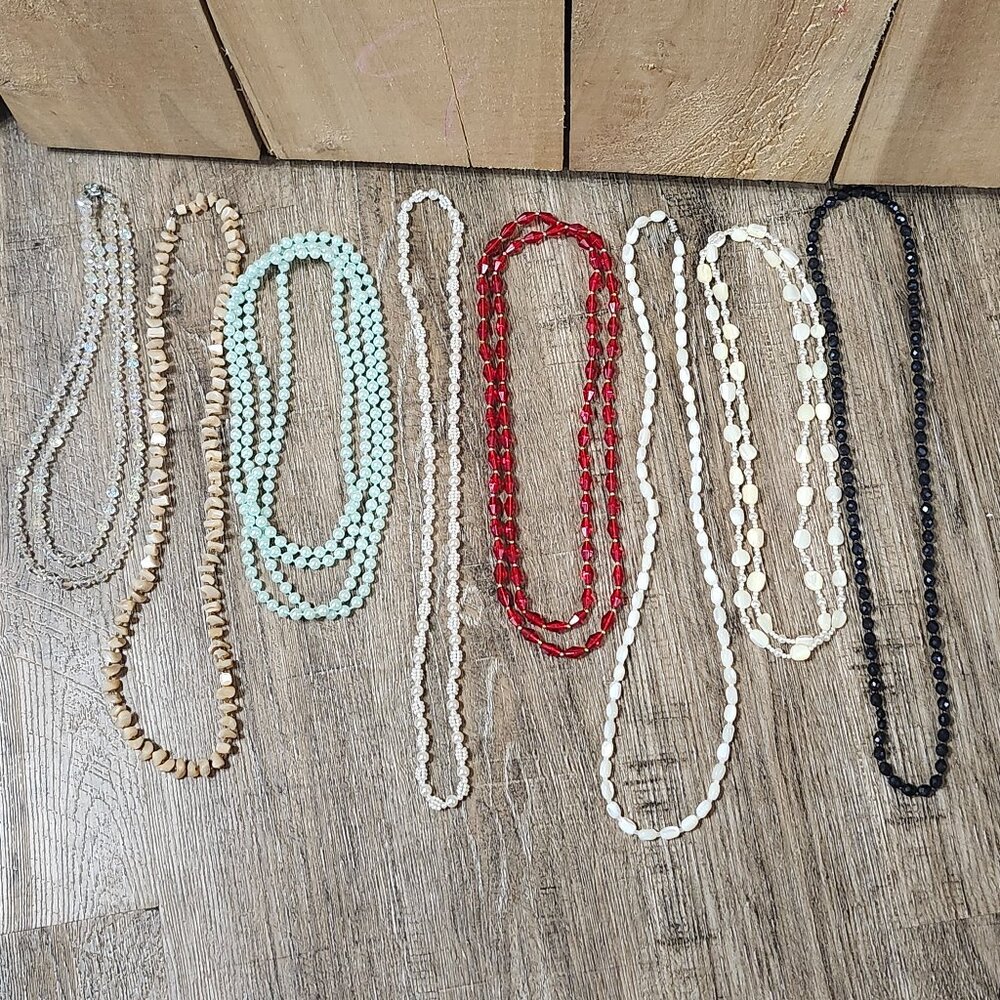 Fashion jewelry 8 necklaces